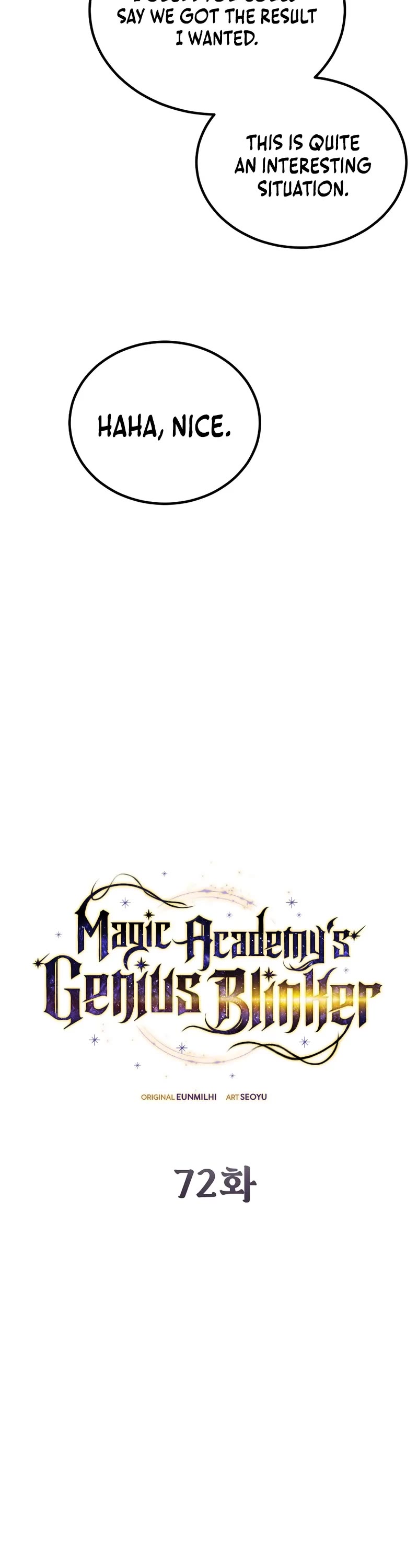 Magic Academy’s Genius Blinker Chapter 72 page 11 - Chapter 72