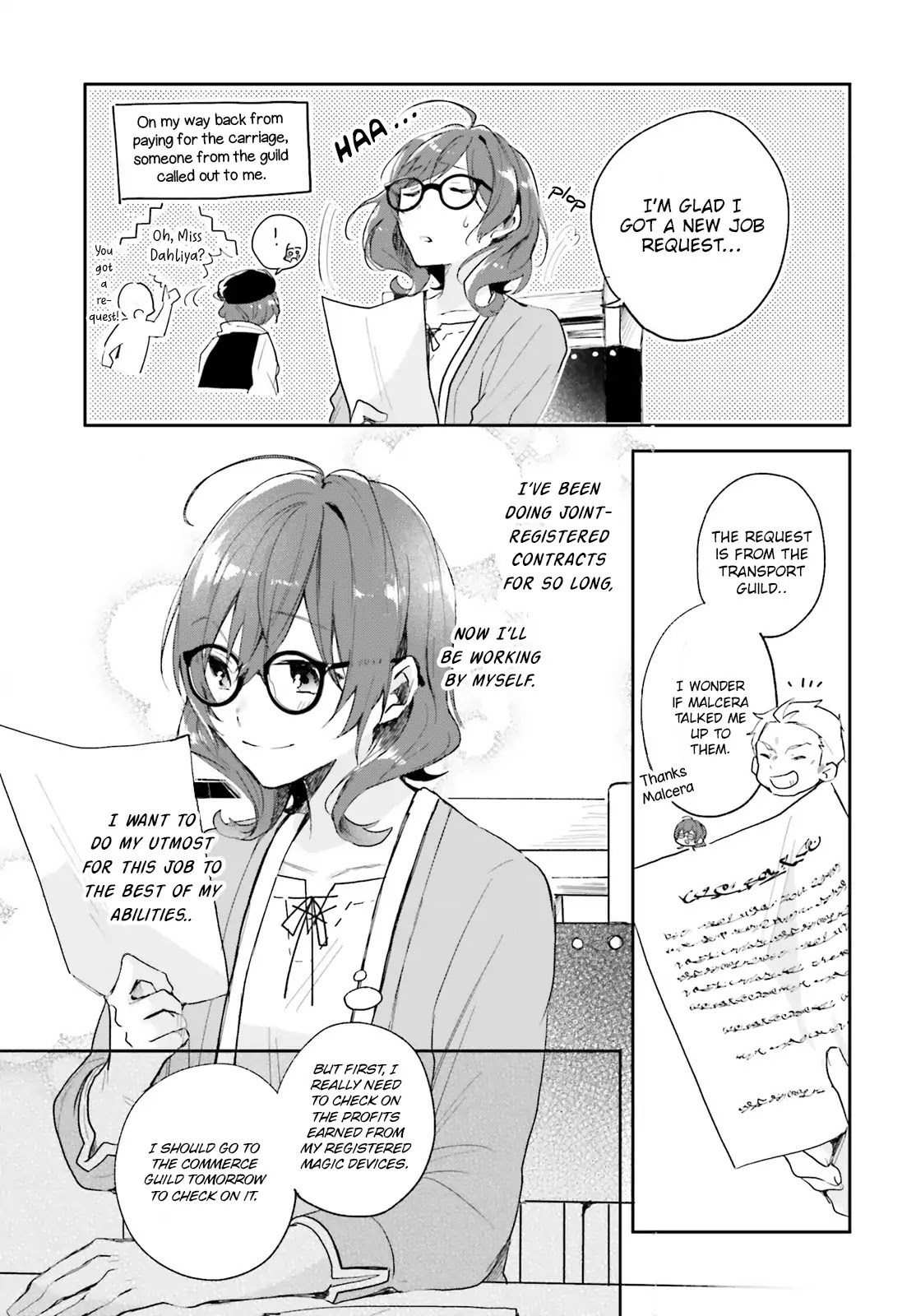 Magic Artisan Dahliya Won't Hang Her Head ~A Free Craftsman Life From Now On~ Chapter 3 page 14 - Chapter 3