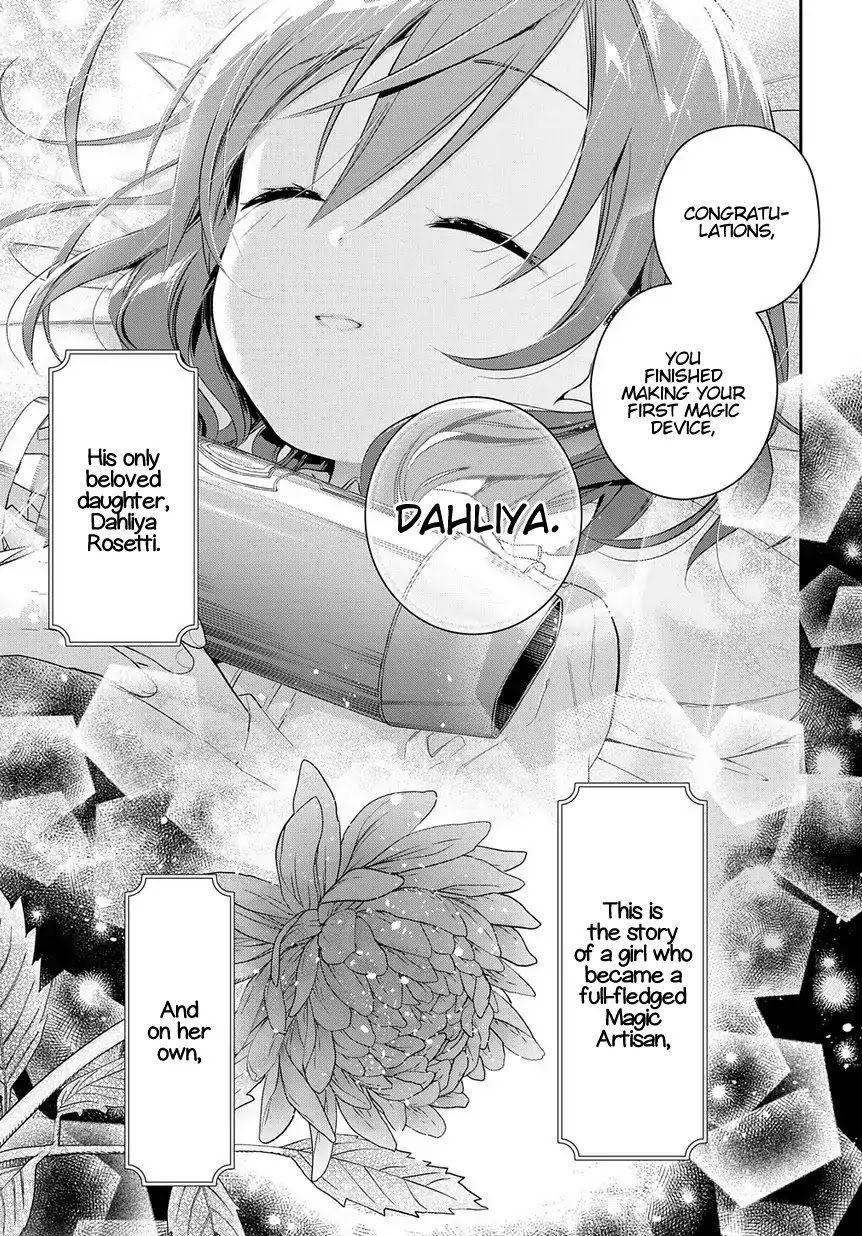 Magic Artisan Dahliya Won't Hang Her Head ~Dahliya Wilts No More~ Chapter 0 page 33 - Chapter 0
