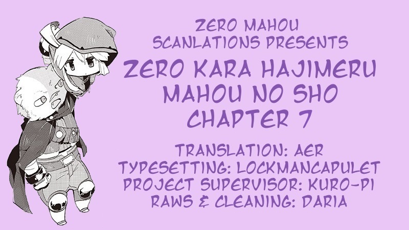 Magic Book to Start from Zero Chapter 7 page 1 - Chapter 7