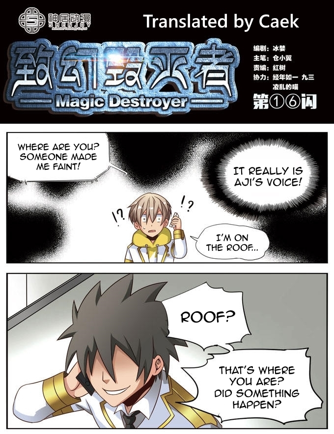 Magic Destroyer Chapter 16 page 1 - Chapter 16