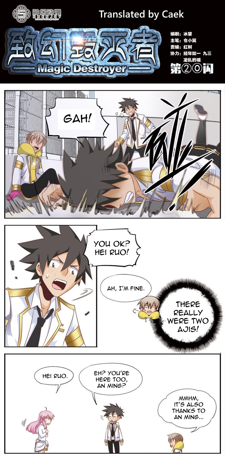 Magic Destroyer Chapter 20 page 1 - Chapter 20