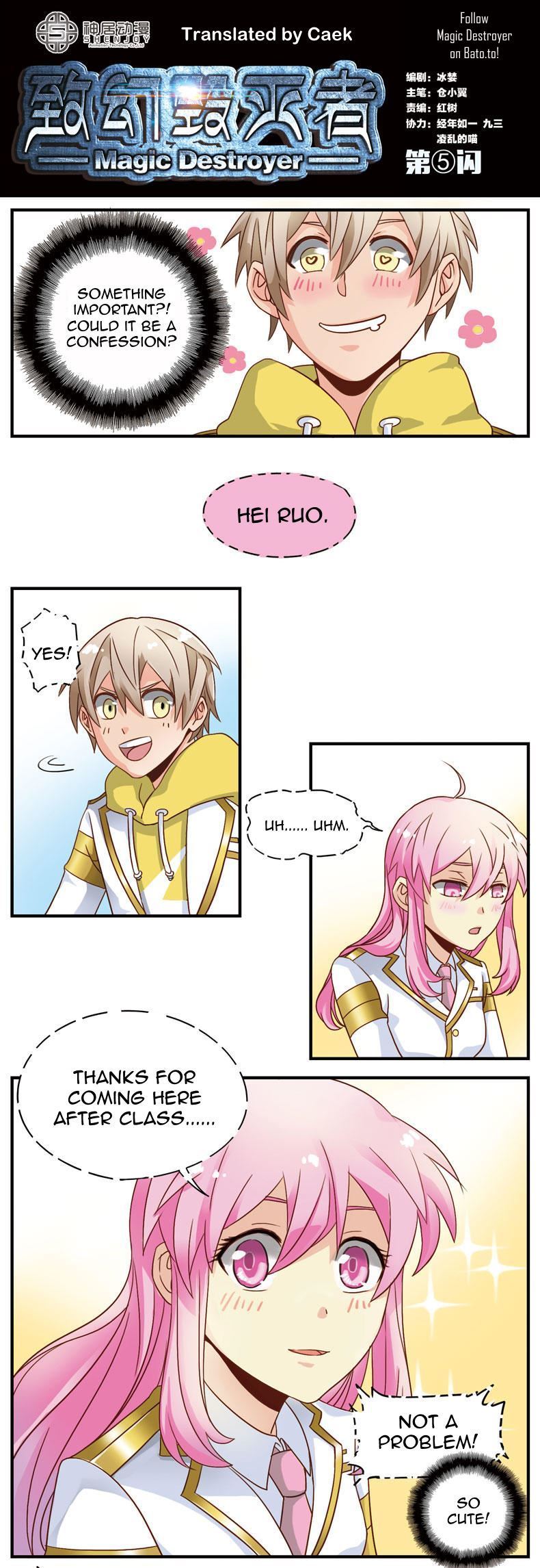 Magic Destroyer Chapter 5 page 1 - Chapter 5