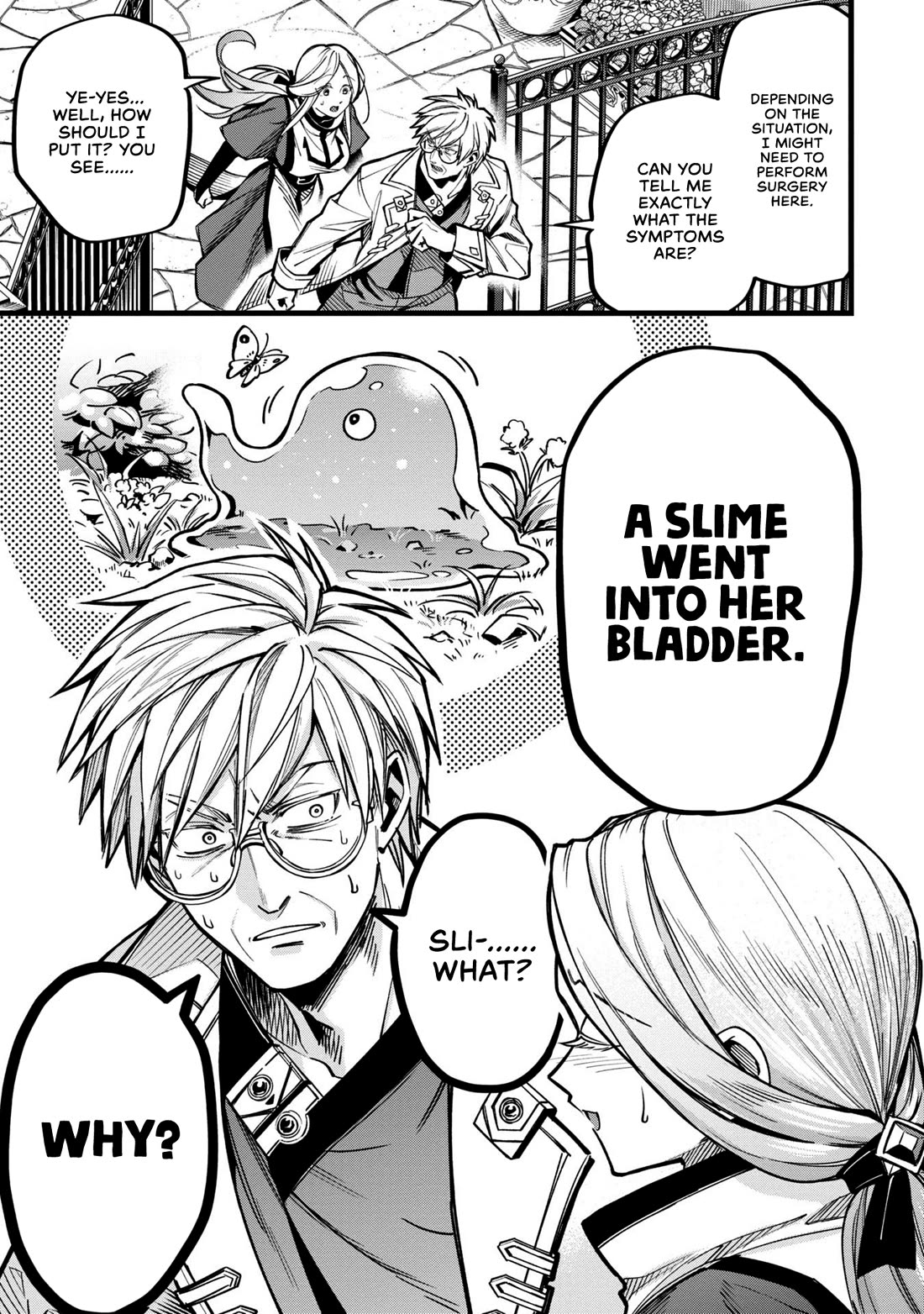 Magic Doctor Rex’s Perverted Medical Record Chapter 1 page 3 - Chapter 1: Case 1: The Slime