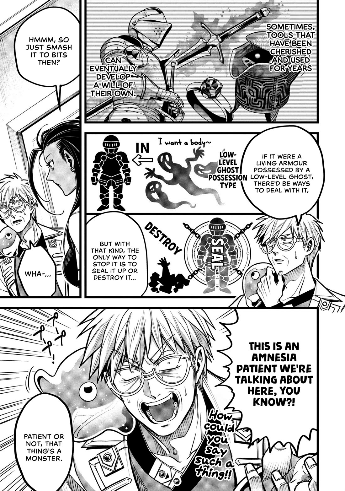 Magic Doctor Rex’s Perverted Medical Record Chapter 16 page 11 - Chapter 16: Case 16: Living Armour