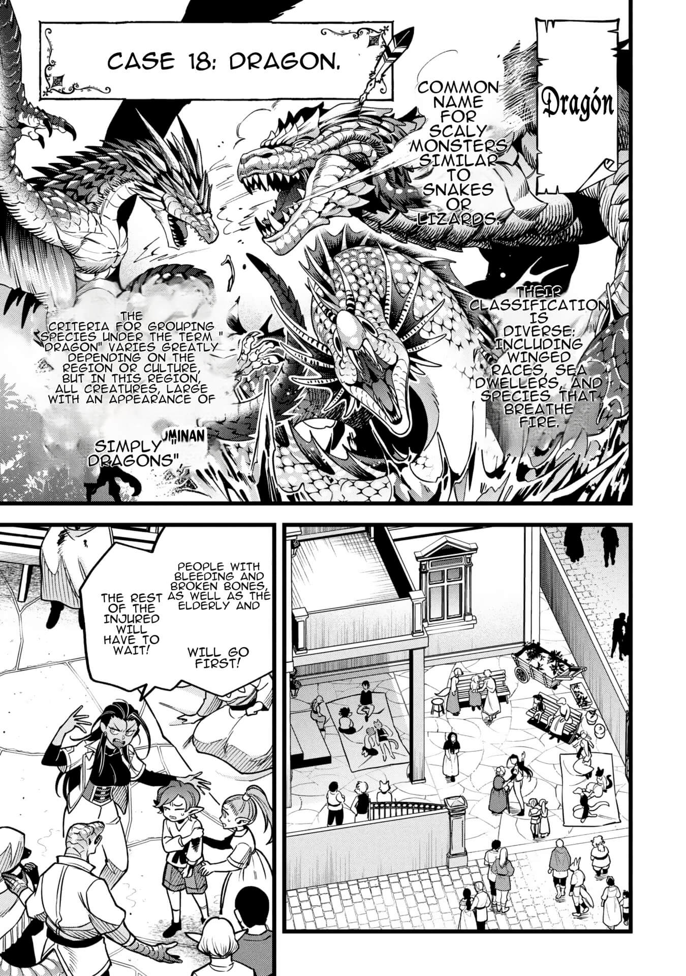Magic Doctor Rex’s Perverted Medical Record Chapter 18 page 1 - Chapter 18: Case 18: Dragon