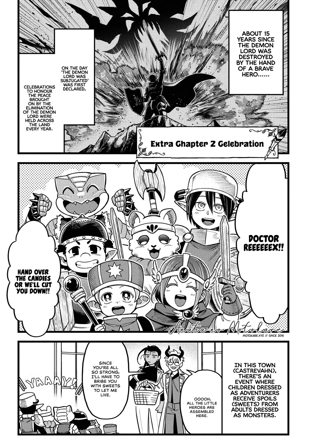 Magic Doctor Rex’s Perverted Medical Record Chapter 20.2 page 1 - Chapter 20.2: Extra Chapter #2: Celebration