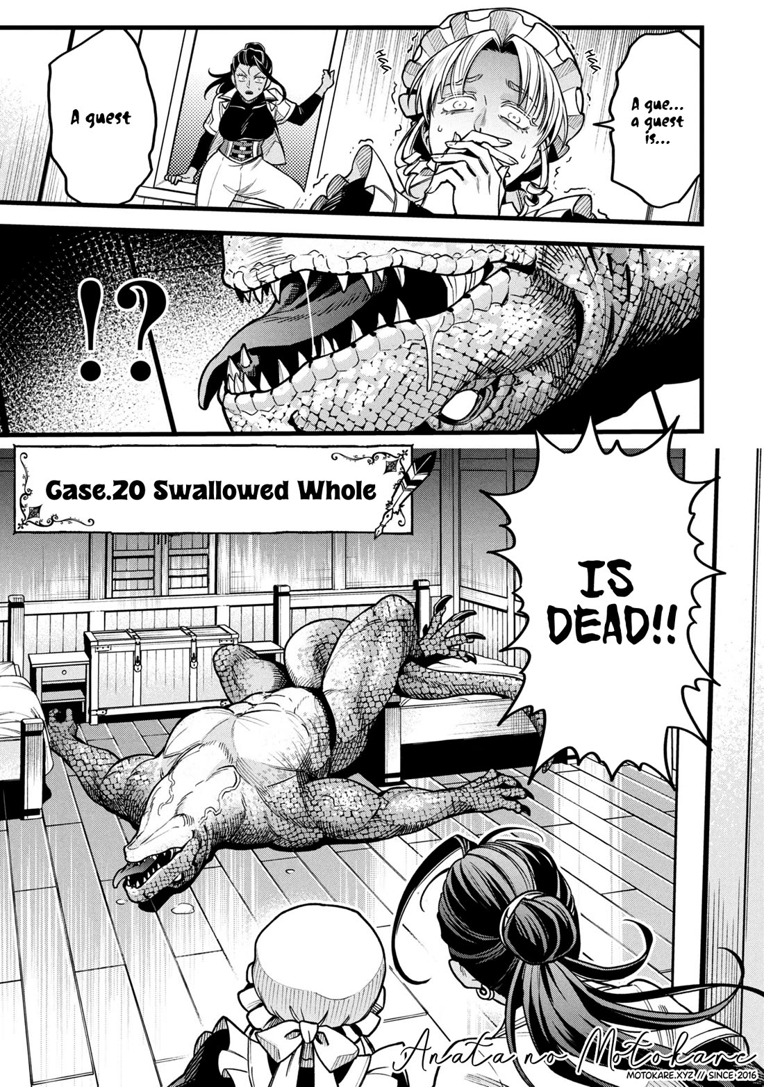 Magic Doctor Rex’s Perverted Medical Record Chapter 20 page 3 - Chapter 20: Case 20. Swallowed Whole