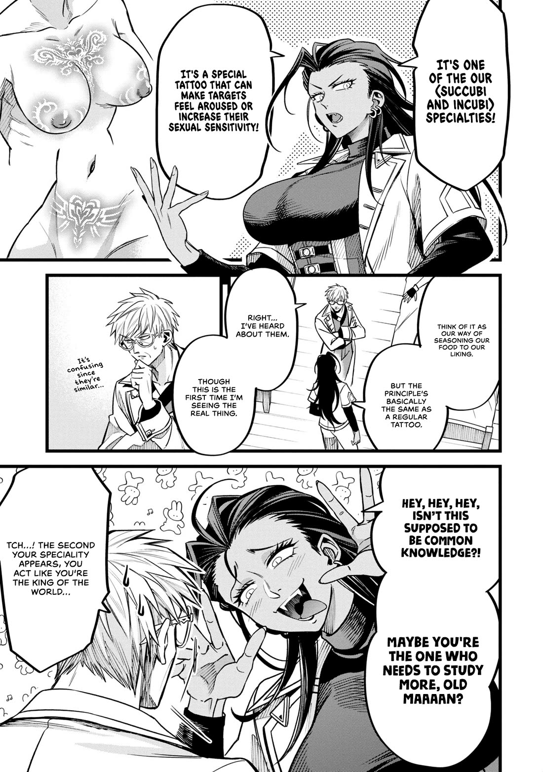 Magic Doctor Rex’s Perverted Medical Record Chapter 6 page 13 - Chapter 6: Case 6. Magical Tattoos \ Lewd Crests