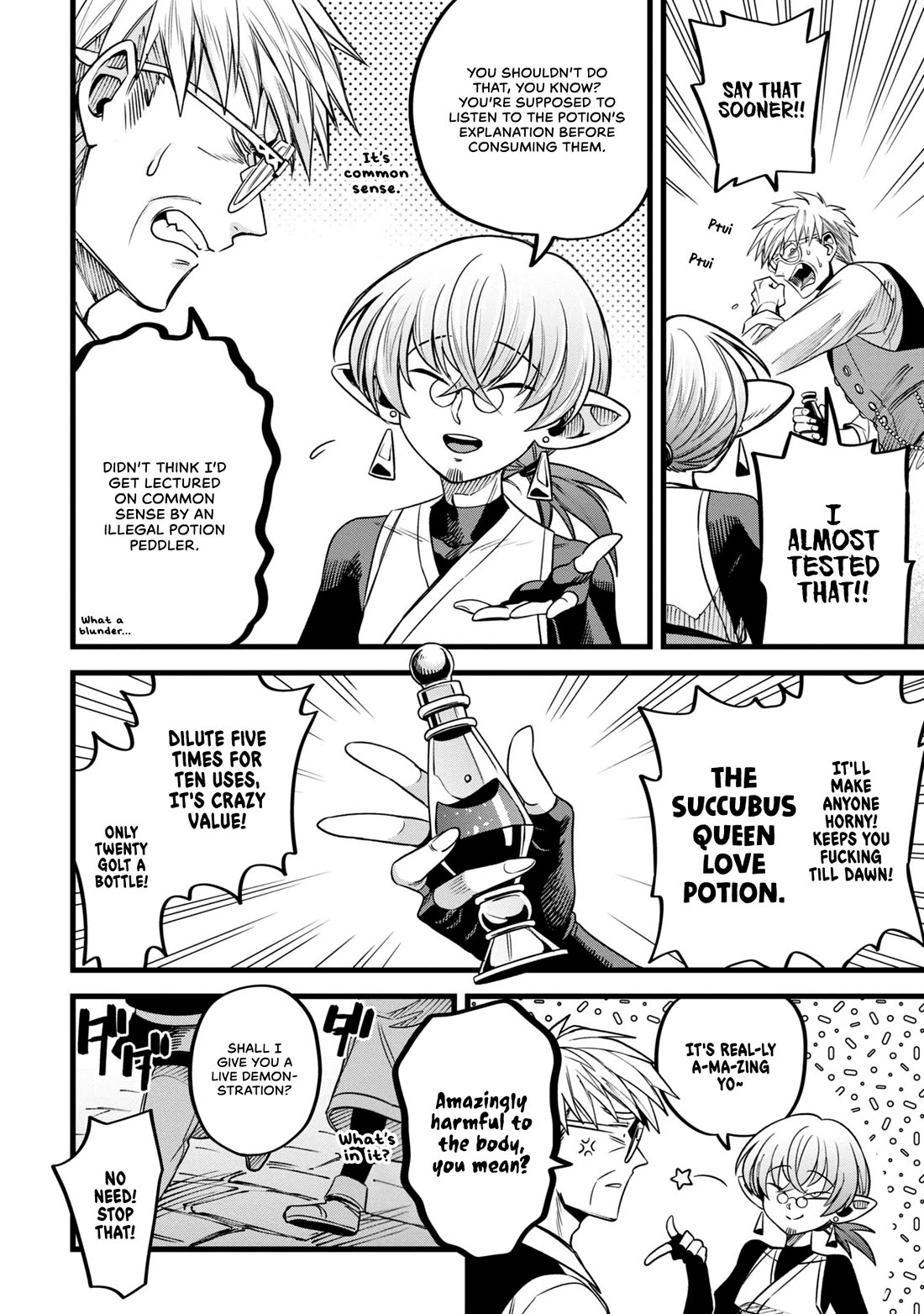 Magic Doctor Rex’s Perverted Medical Record Chapter 8 page 14 - Chapter 8: Case 8. Potions