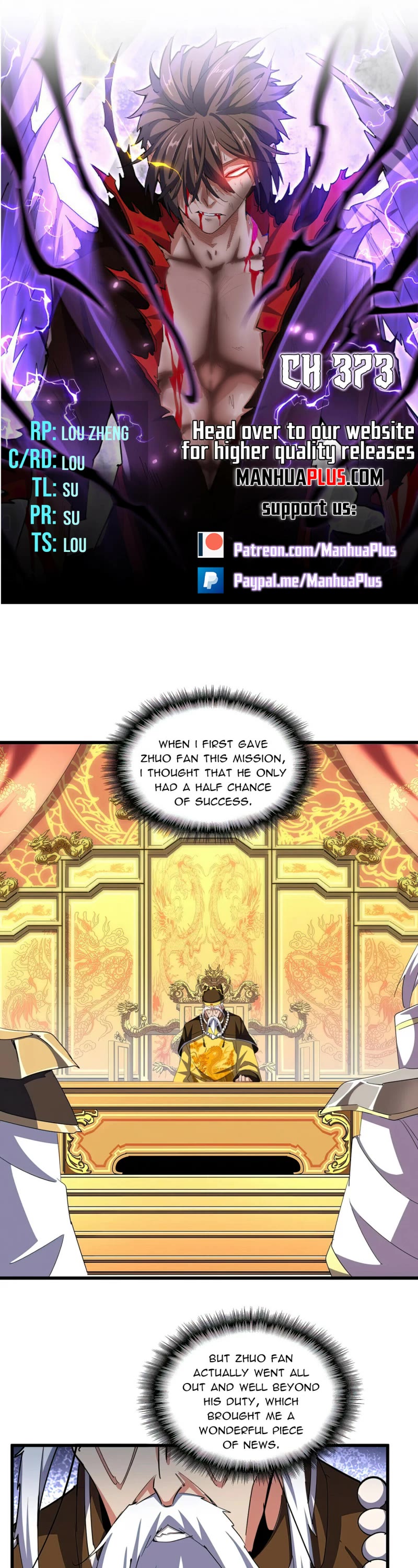 Magic Emperor Chapter 373 page 1 - Chapter 373: Son's Visit