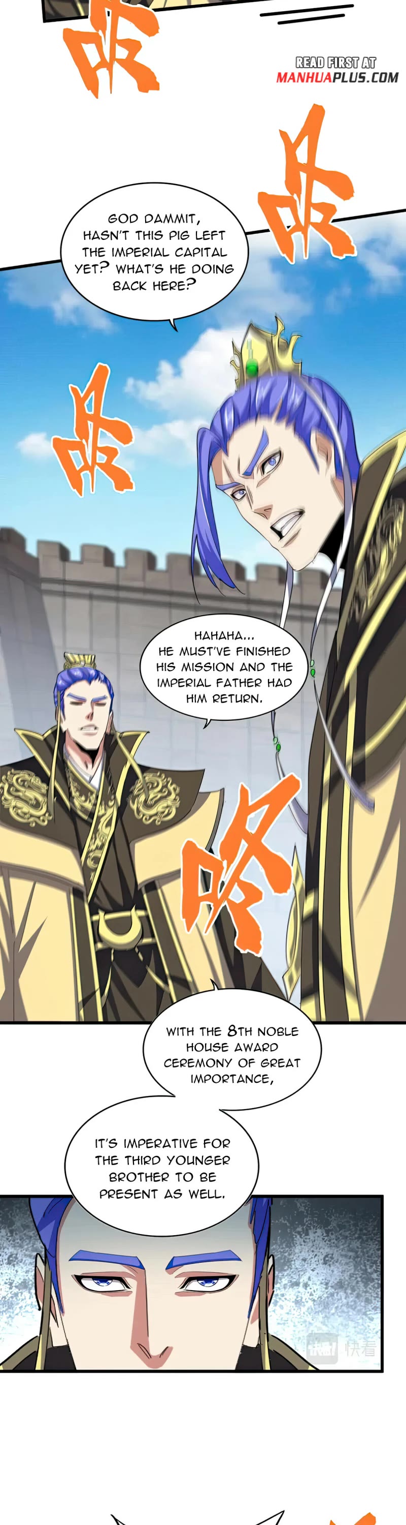 Magic Emperor Chapter 379 page 14 - Chapter 379: Imperial Capital Ceremony