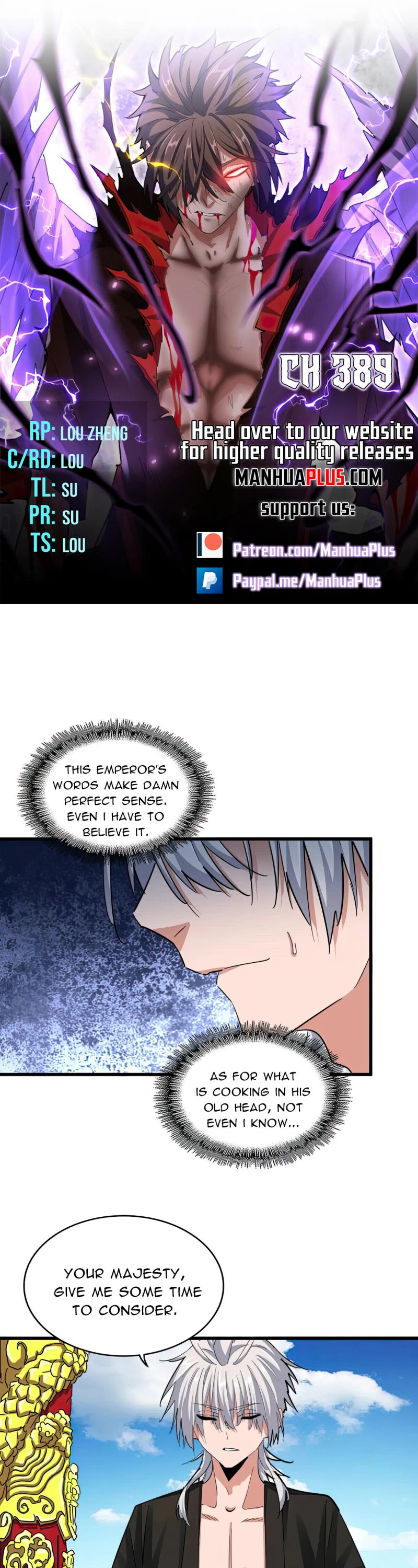 Magic Emperor Chapter 389 page 1 - Chapter 389