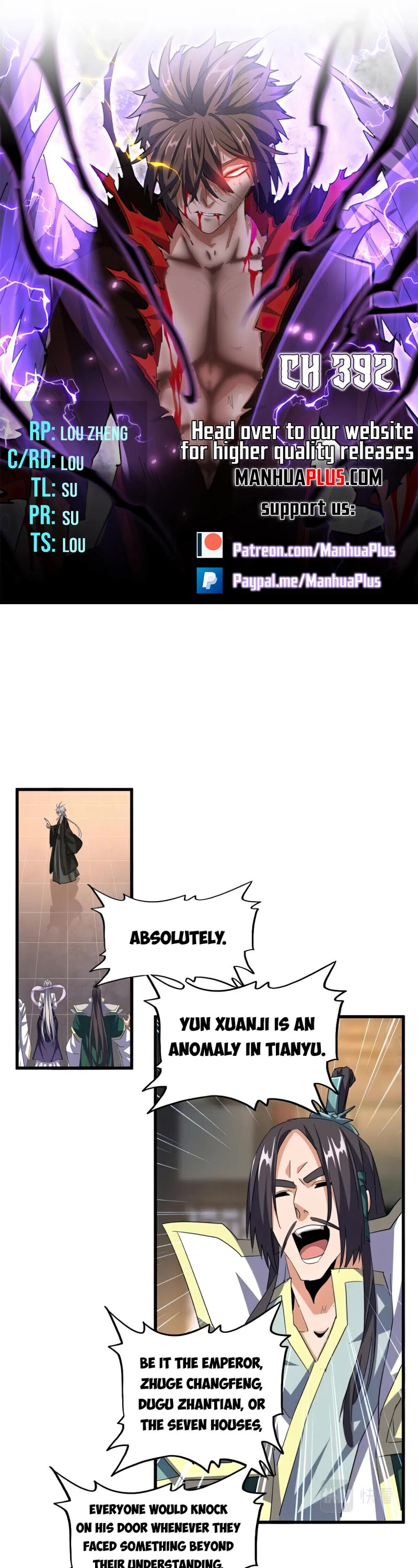 Magic Emperor Chapter 392: Yun Xuanji thumbnail