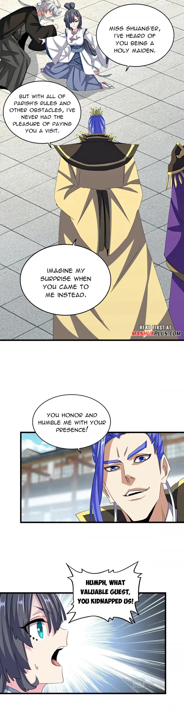Magic Emperor Chapter 397 page 18 - Chapter 397: The Savage Rouses