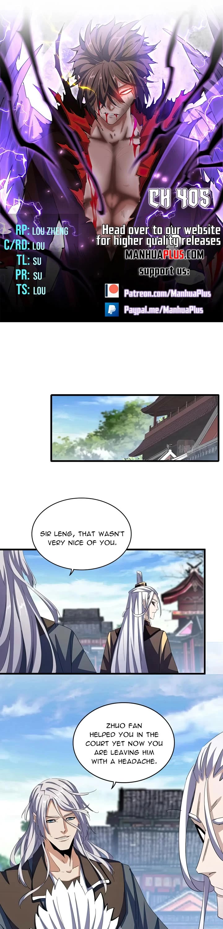 Magic Emperor Chapter 405 page 1 - Chapter 405: They Have No Bodies