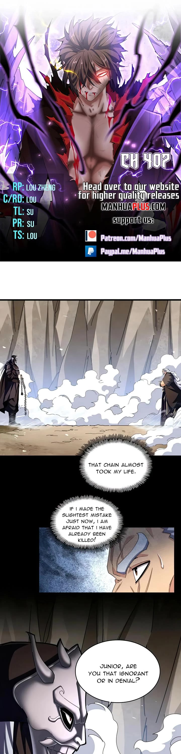 Magic Emperor Chapter 407 page 1 - Chapter 407: The Dreadful Black Captain