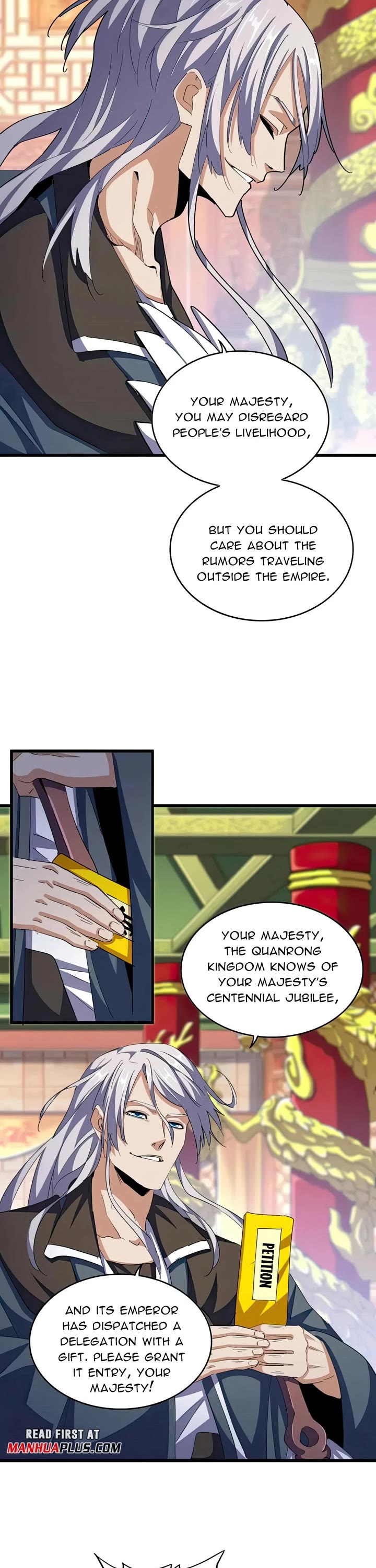 Magic Emperor Chapter 414 page 14 - Chapter 414: Vile Dragon's Omen