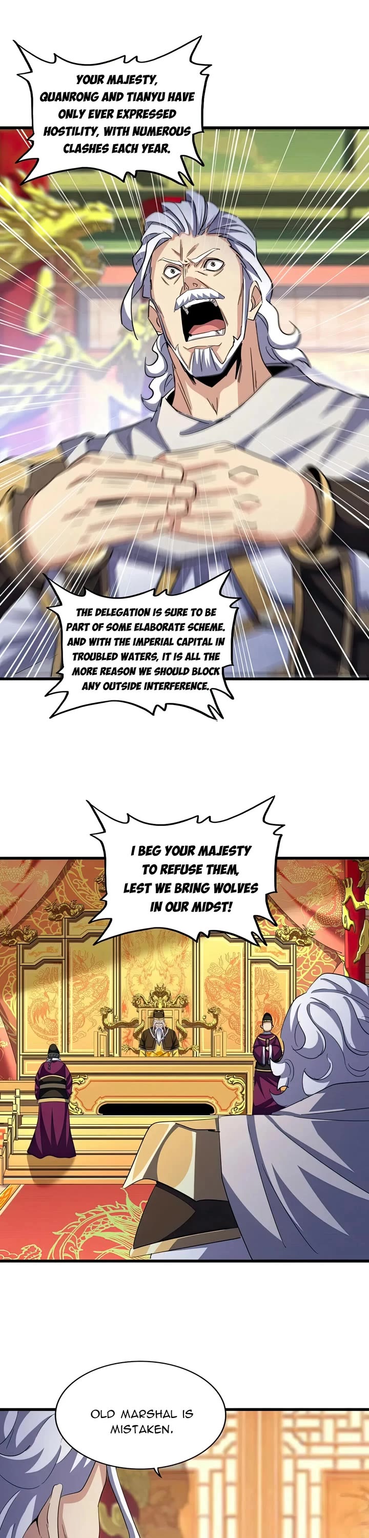 Magic Emperor Chapter 414 page 17 - Chapter 414: Vile Dragon's Omen