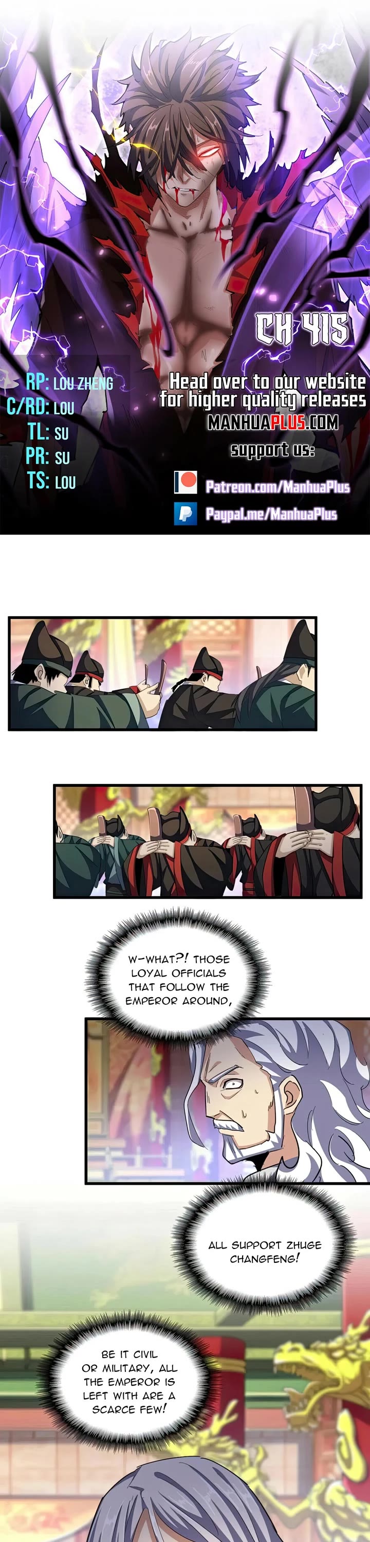 Magic Emperor Chapter 415 page 1 - Chapter 415: Quanrong's Delegation