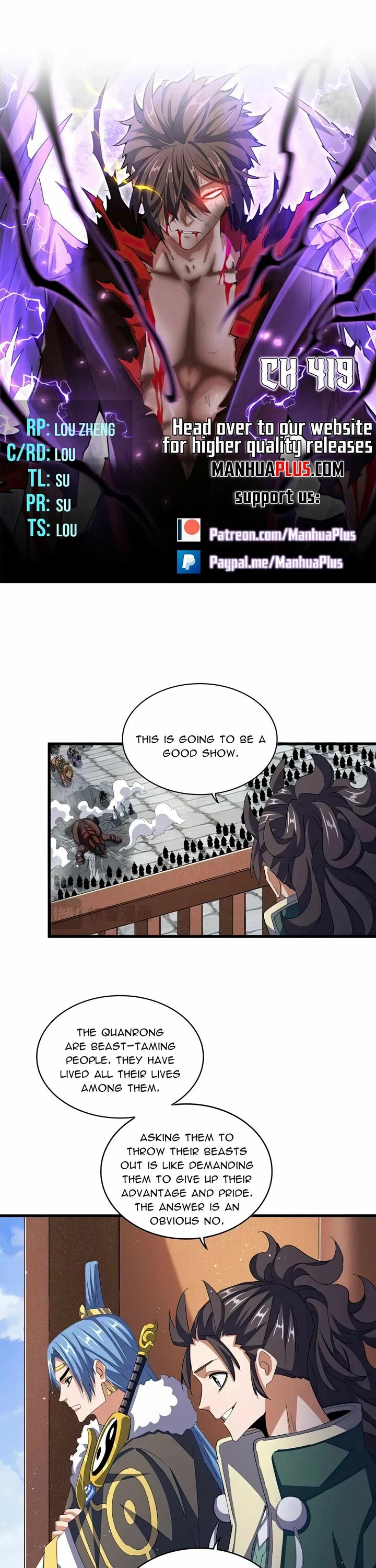 Magic Emperor Chapter 419 page 1 - Chapter 419: Tuoba Liufeng