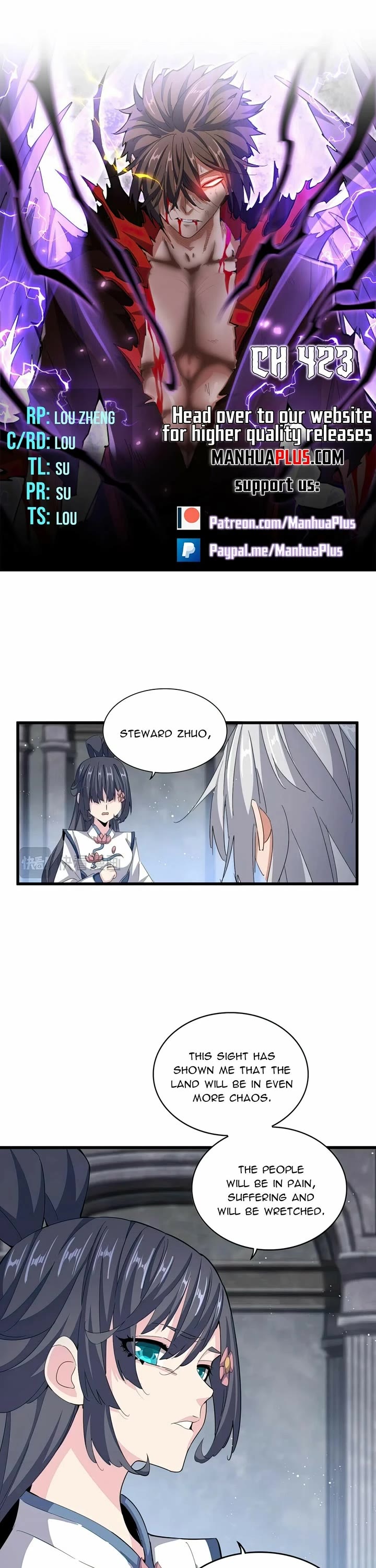 Magic Emperor Chapter 423 page 1 - Chapter 423: Zhuo Fan, wait for me!