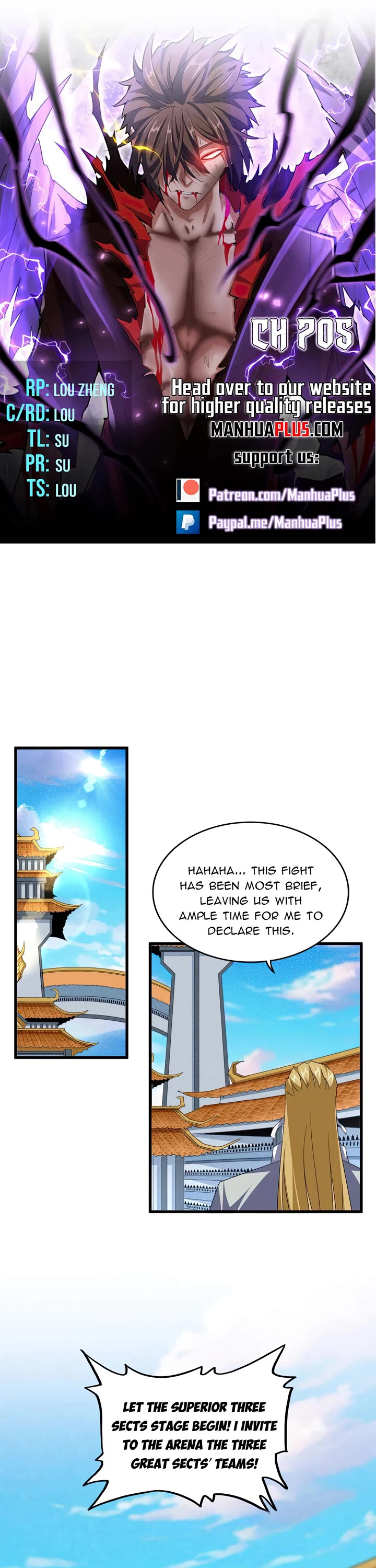 Magic Emperor Chapter 705 page 1 - Chapter 705