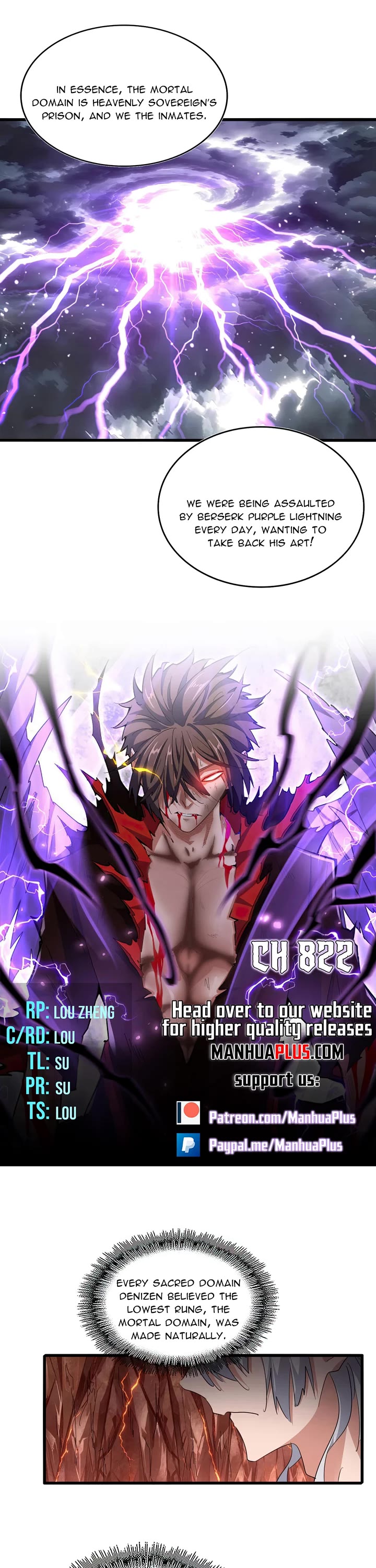 Magic Emperor Chapter 821 page 1 - Chapter 821