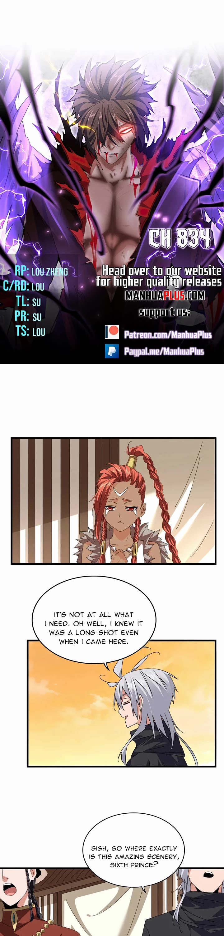 Magic Emperor Chapter 834 thumbnail