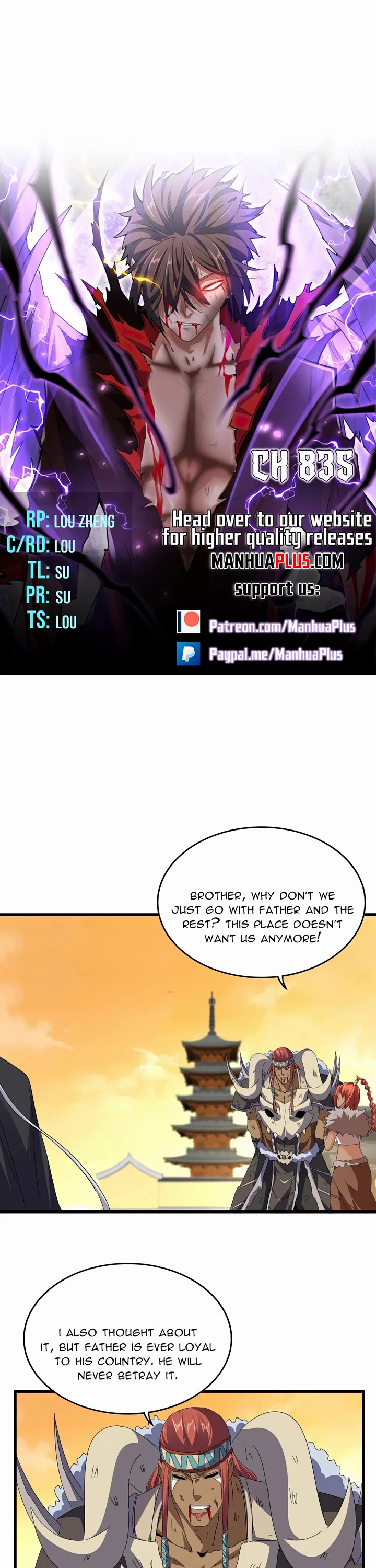 Magic Emperor Chapter 835 page 1 - Chapter 835