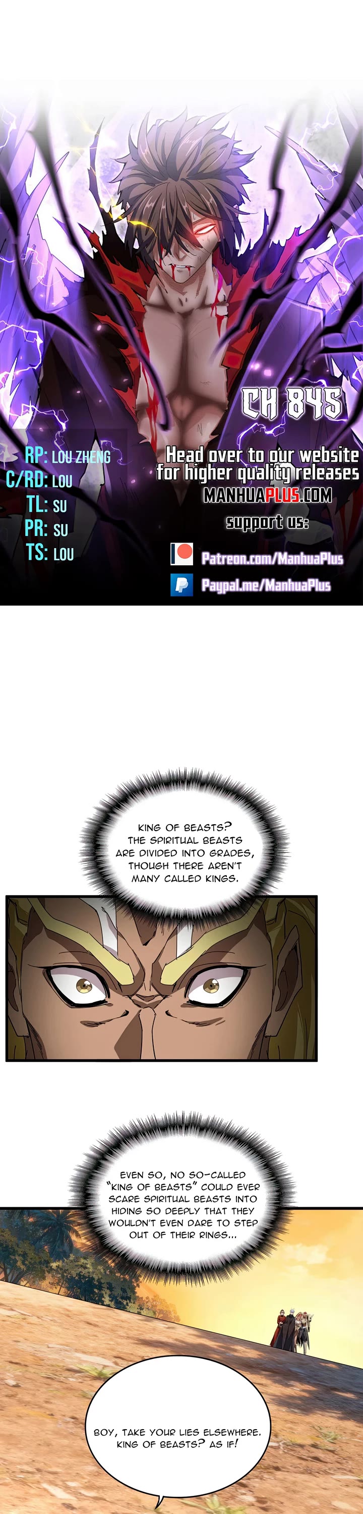 Magic Emperor Chapter 845 page 1 - Chapter 845