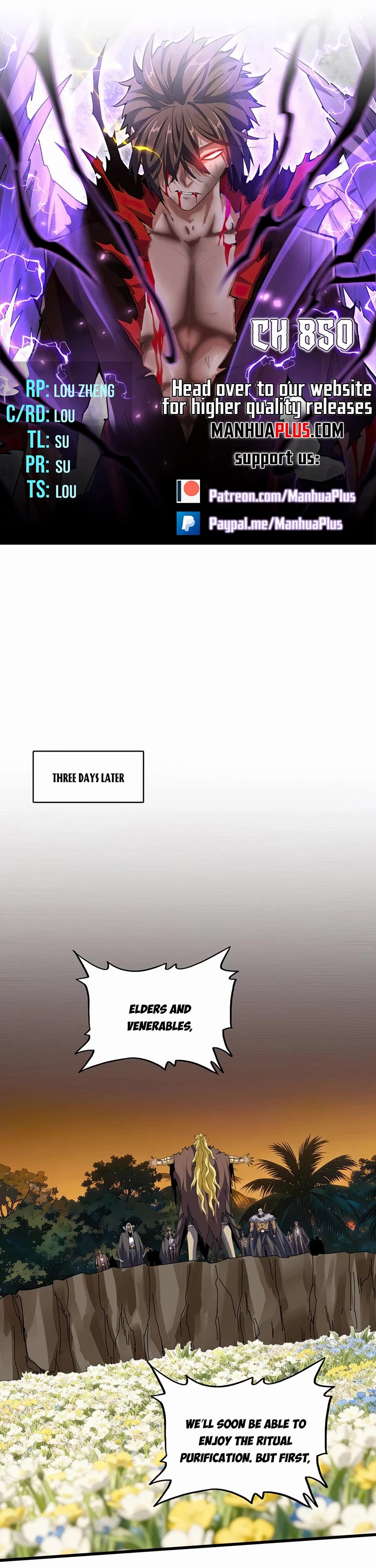 Magic Emperor Chapter 850 page 1 - Chapter 850