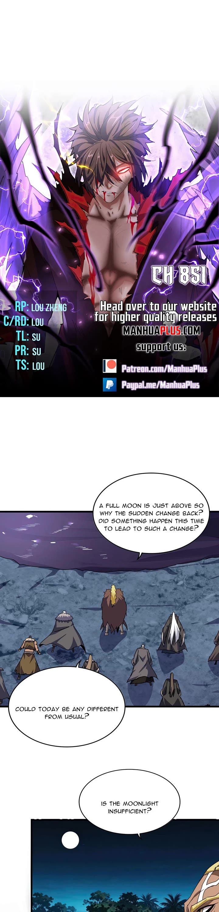 Magic Emperor Chapter 851 page 1 - Chapter 851
