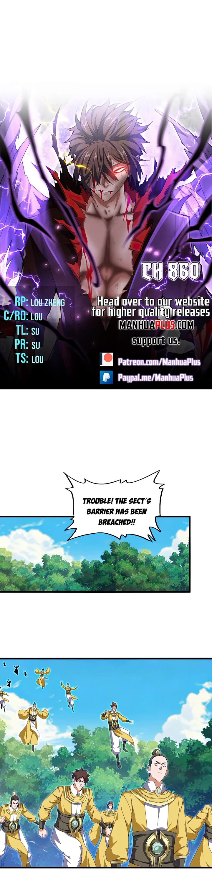 Magic Emperor Chapter 860 page 1 - Chapter 860