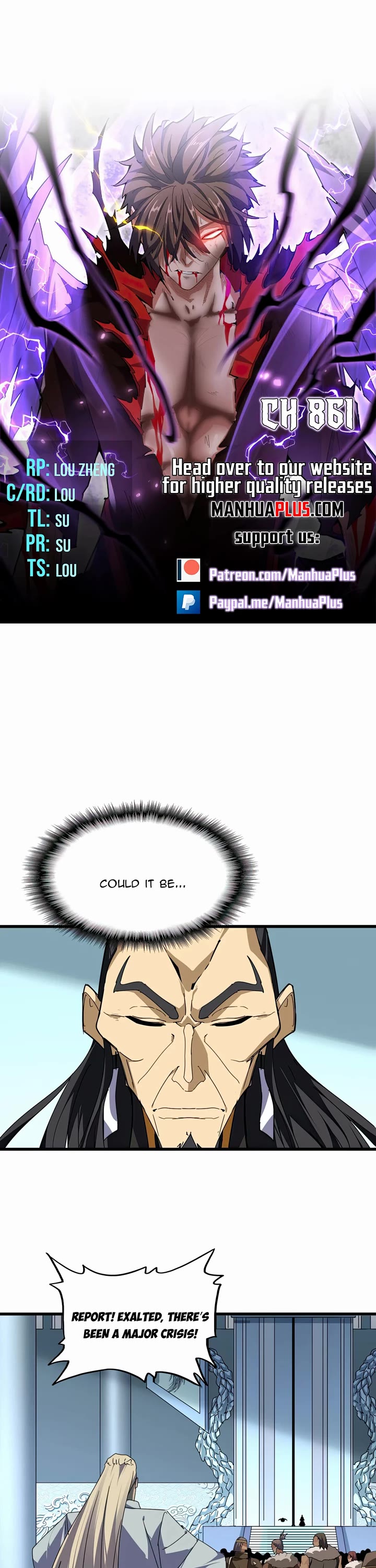 Magic Emperor Chapter 861 page 1 - Chapter 861
