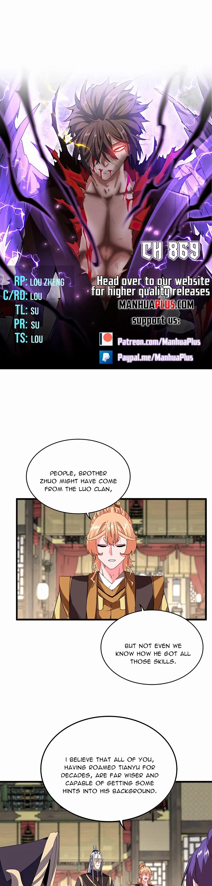 Magic Emperor Chapter 869 page 1 - Chapter 869