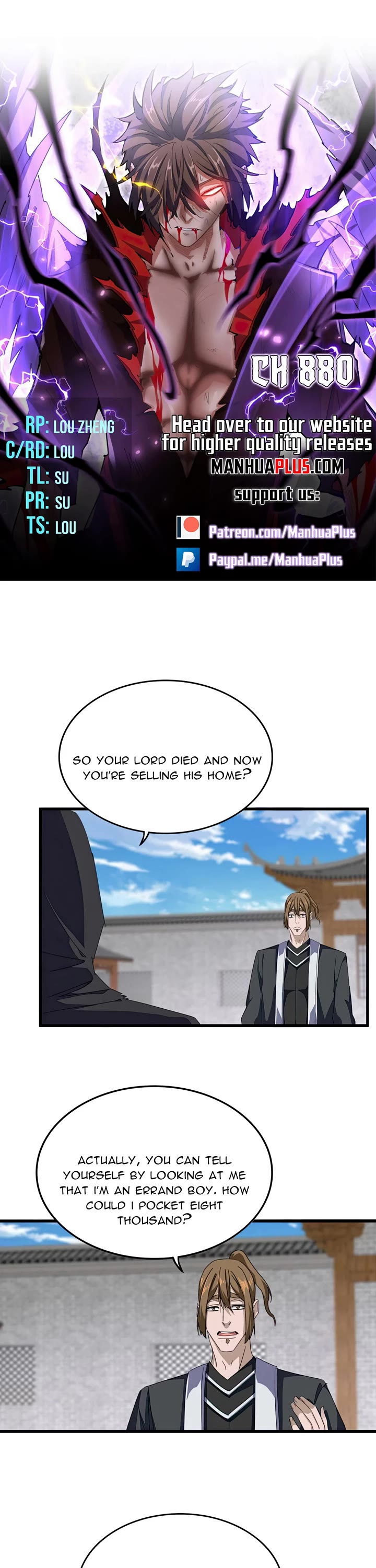 Magic Emperor Chapter 880 page 1 - Chapter 880