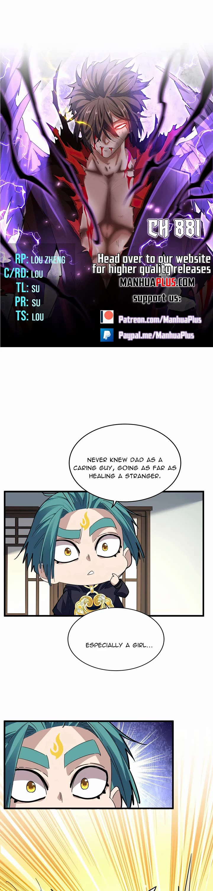 Magic Emperor Chapter 881 page 1 - Chapter 881