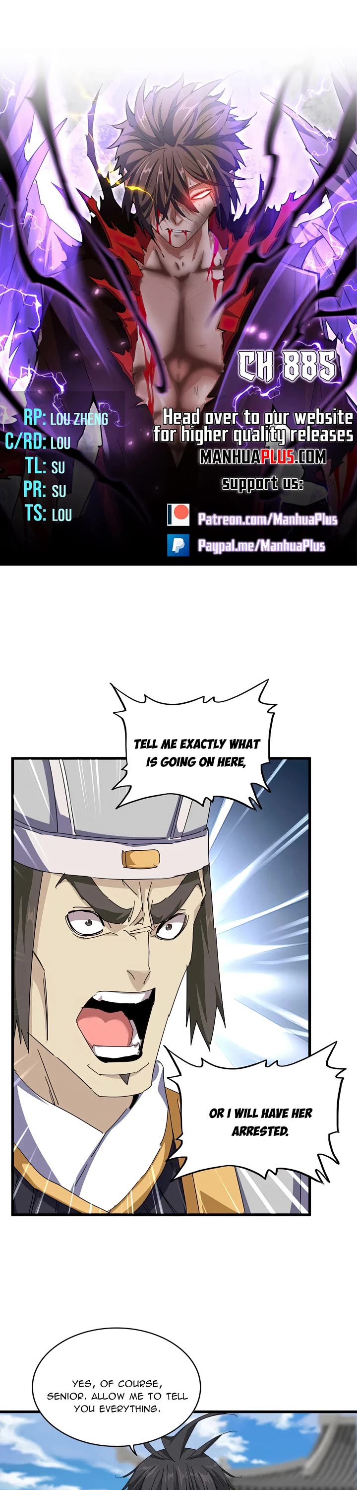Magic Emperor Chapter 885 page 1 - Chapter 885
