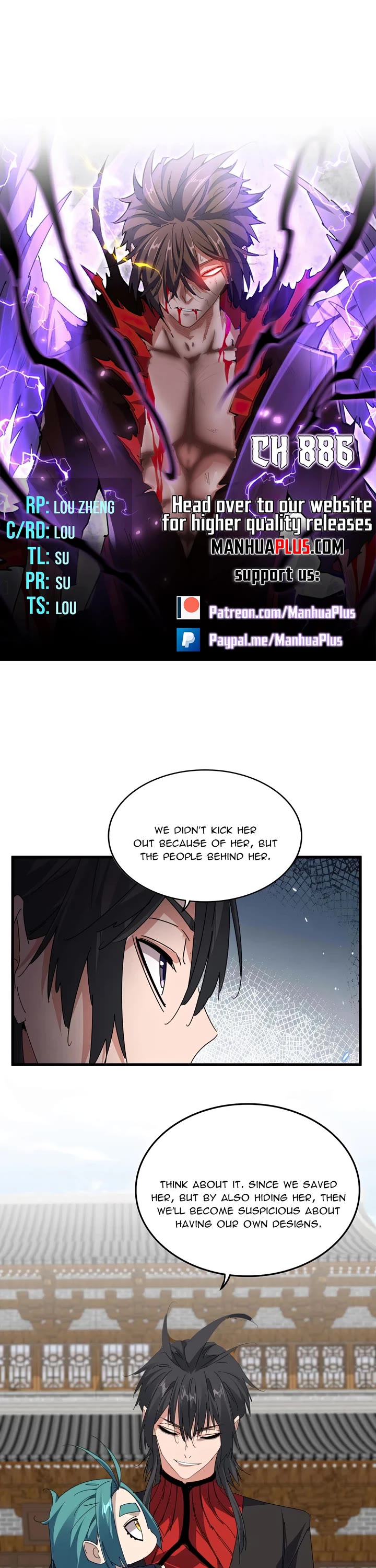Magic Emperor Chapter 886 page 1 - Chapter 886