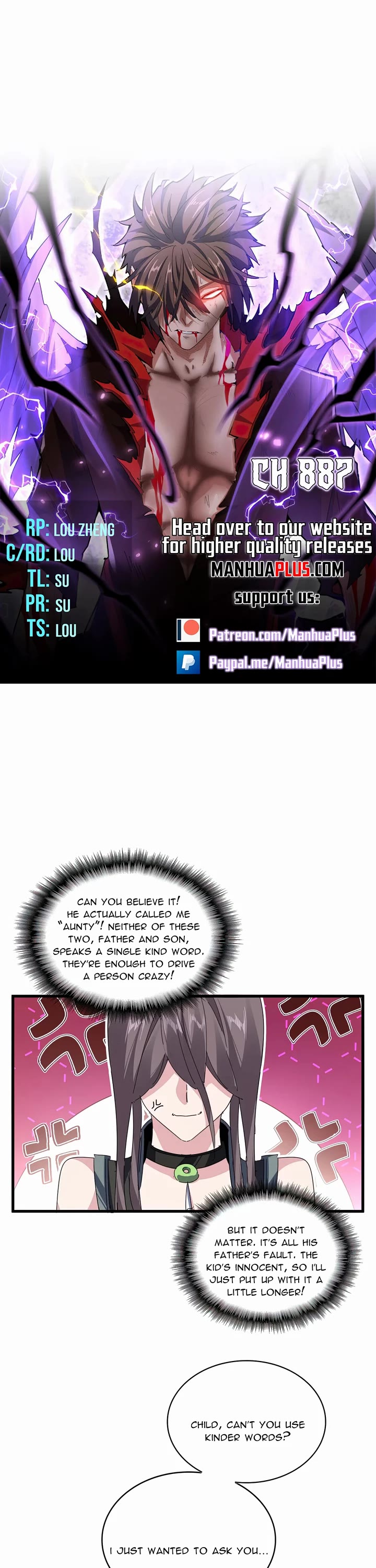 Magic Emperor Chapter 887 page 1 - Chapter 887