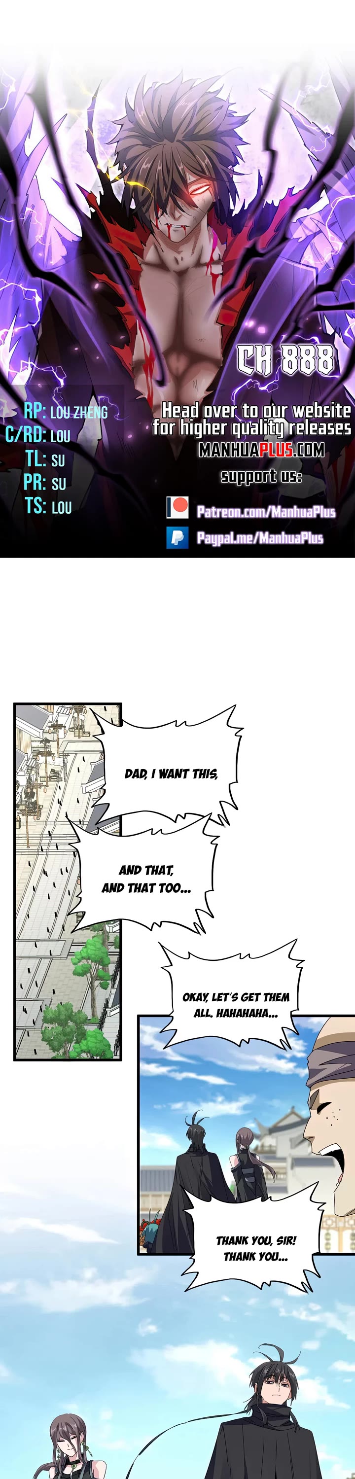 Magic Emperor Chapter 888 page 1 - Chapter 888