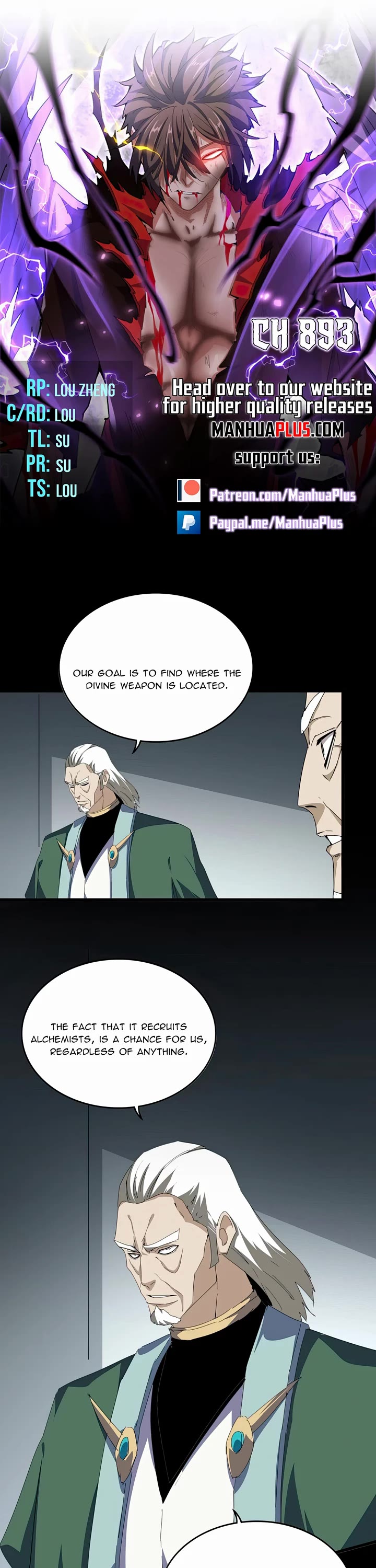 Magic Emperor Chapter 893 page 1 - Chapter 893