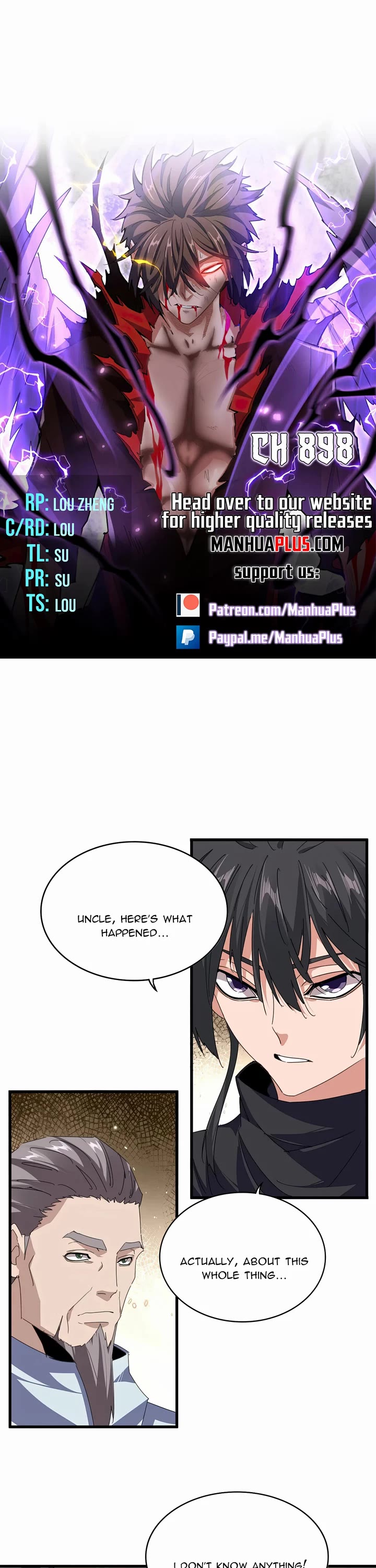 Magic Emperor Chapter 898 page 1 - Chapter 898