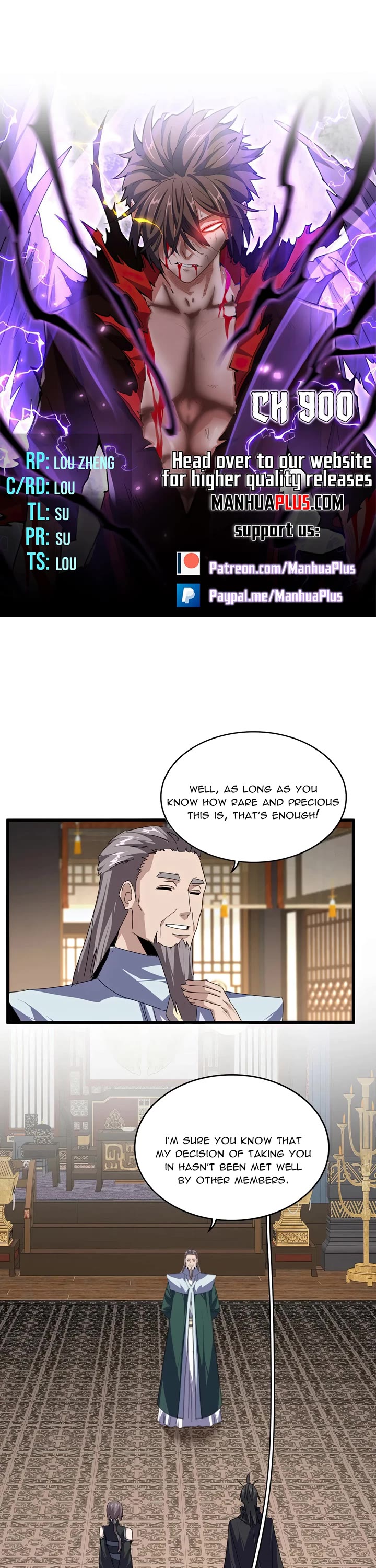 Magic Emperor Chapter 900 thumbnail