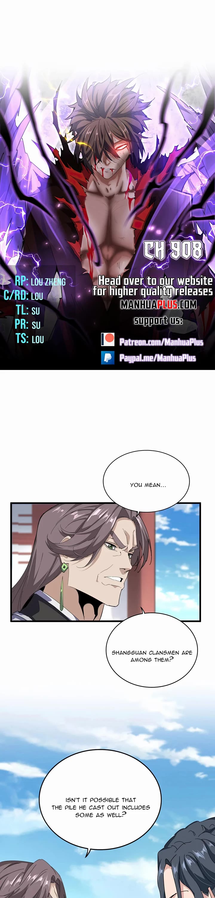 Magic Emperor Chapter 908 page 1 - Chapter 908