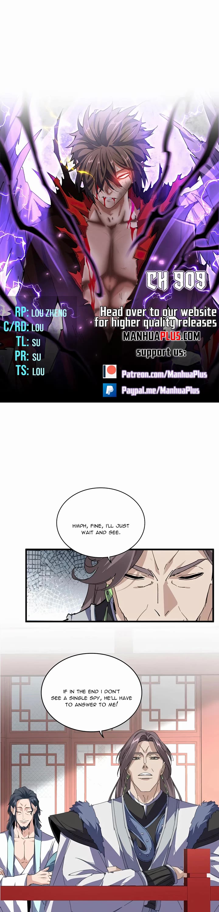 Magic Emperor Chapter 909 page 1 - Chapter 909