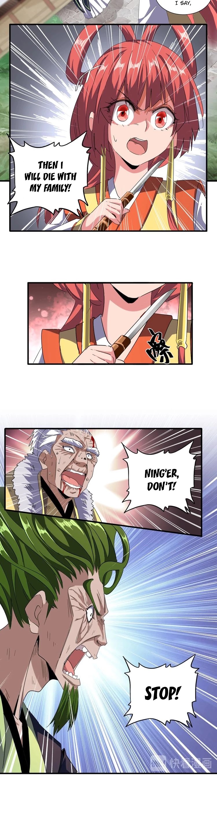 Magic Emperor Chapter 91 page 14 - Chapter 91: Effective Threat