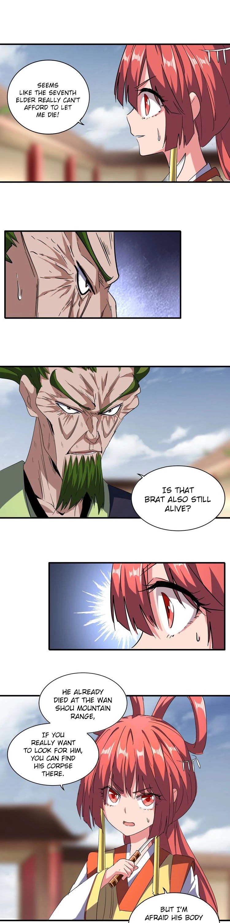 Magic Emperor Chapter 91 page 15 - Chapter 91: Effective Threat