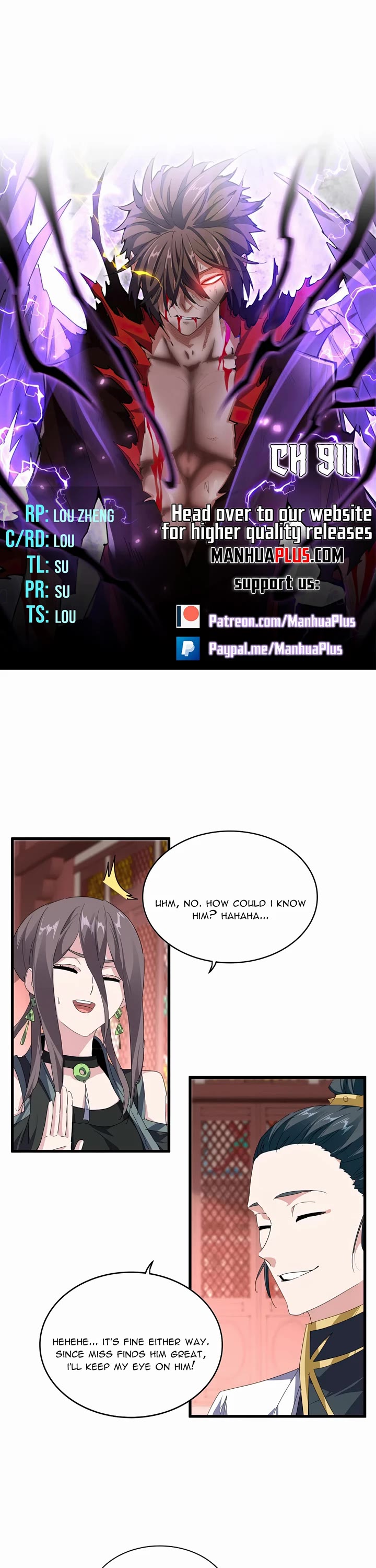 Magic Emperor Chapter 911 page 1 - Chapter 911